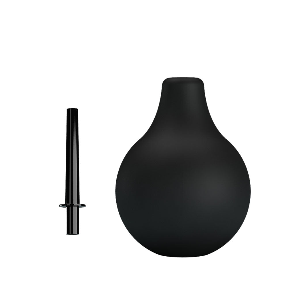 MR PLAY Anal Douche - Black - Black Unisex Douche - 224 ml Capacity - QX-004-MR-1