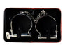 Rouge Stainless Steel Ankle Shackles-RAS040