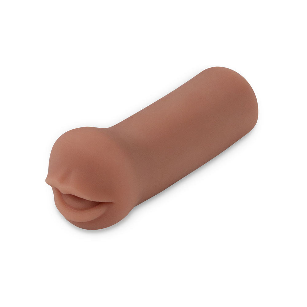 Pipedream Extreme Toyz Coed Cocksucker - Brown - Brown Mouth Stroker-RD424-29