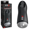 PDX Elite Suck-O-Matic - USB Rechargeable Sucking & Vibrating Masturbator-RD549-20