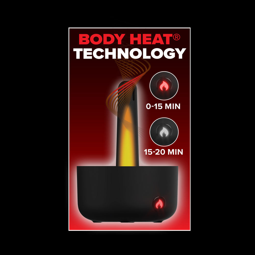 PDX Elite Milk Me Hotter - USB Rechargeable Thrusting Heating & Vibrating Auto Stroker-RD550-23