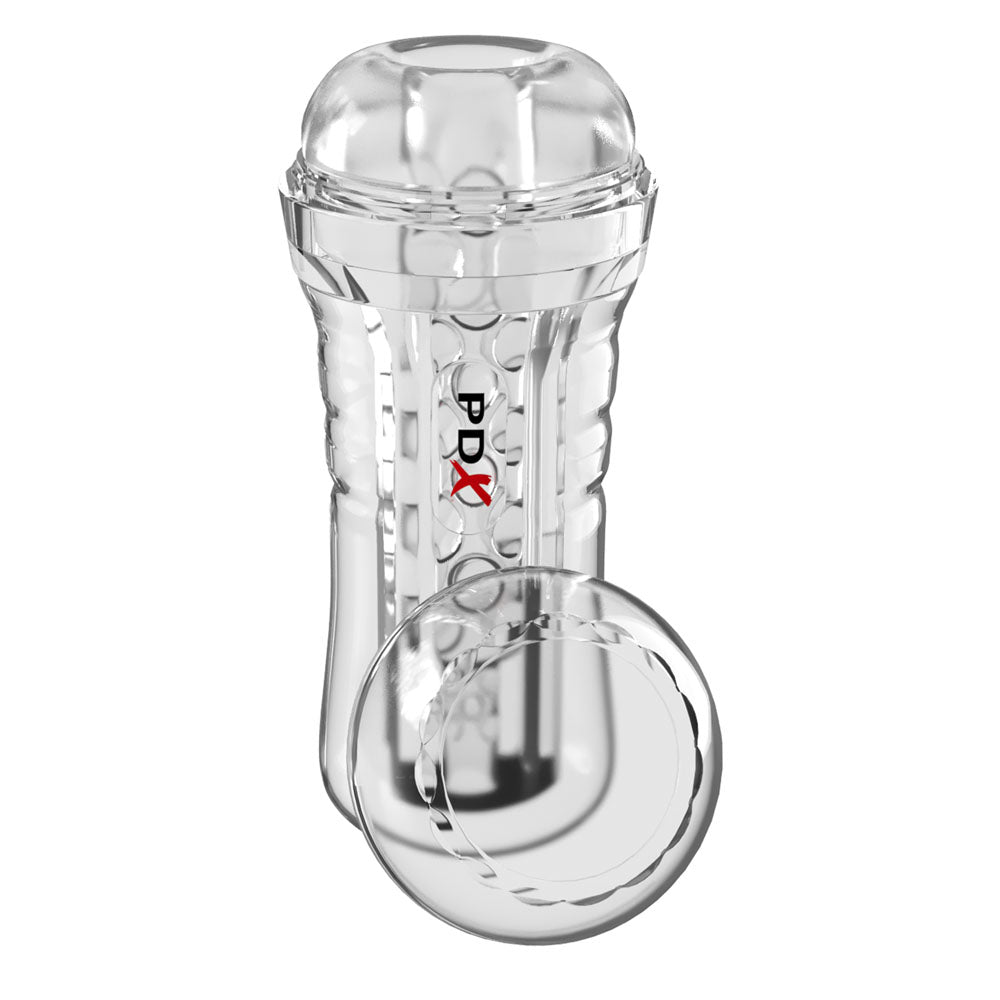 PDX Elite ViewTube EZ-Grip Stroker - Clear Stroker-RD557-20