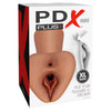 PDX Plus Pick Your Pleasure Stroker XL - Brown - Brown Vagina Stroker-RD625-29