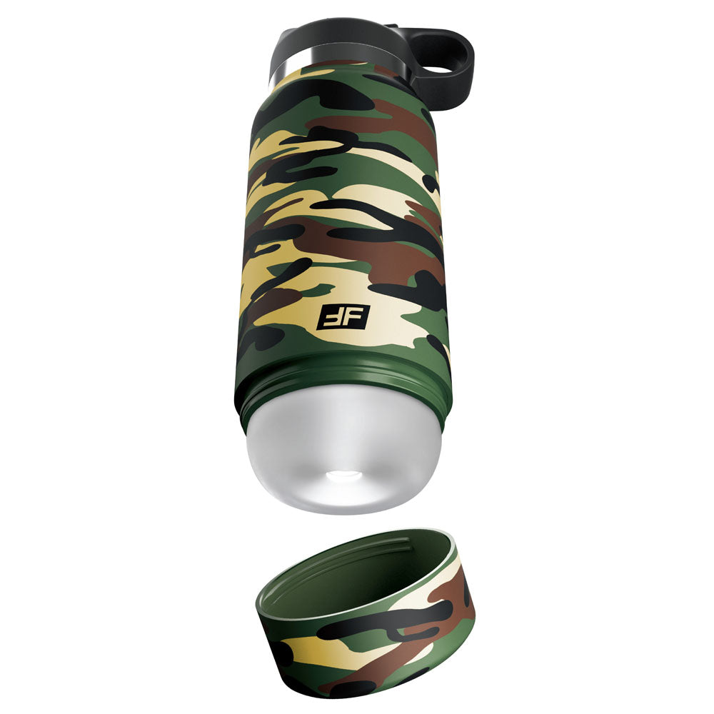 PDX Plus Fap Flask - Happy Camper - Frosted Discreet Stroker-RD630-20