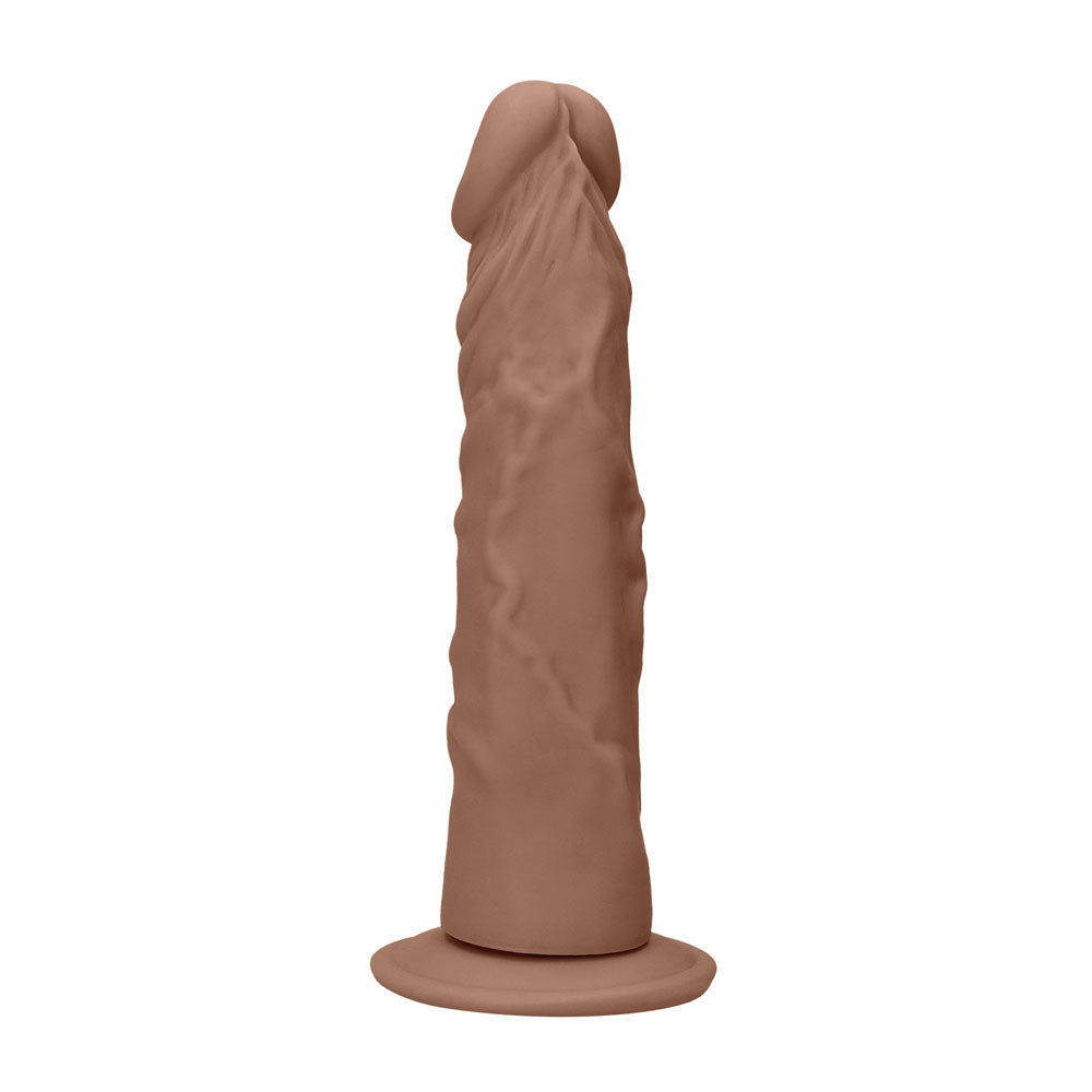 Realistic Velvet-Soft Dildo with Strong Suction Cup