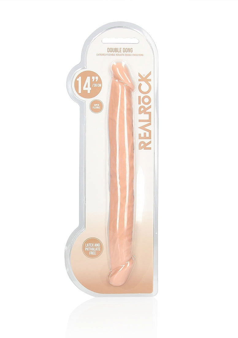 RealRock- Double Dong 14 - Flesh-REA102FLE