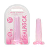 REALROCK Non Realistic Dildo With Suction Cup - 13.5 cm - Pink 13.5 cm Dong - REA108PNK