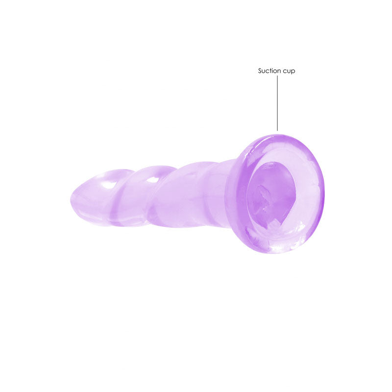 REALROCK Non Realistic Dildo With Suctio - - REA110PUR