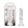 REALROCK Non Realistic Dildo With Suctio - - REA110TRA