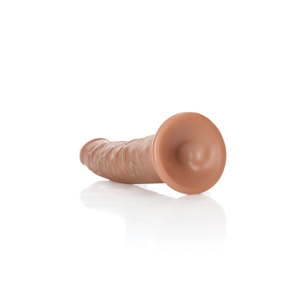 REALROCK Realistic Slim Dildo without Balls - 15.5 cm - Tan 15.5 cm (6) Dong-REA113TAN