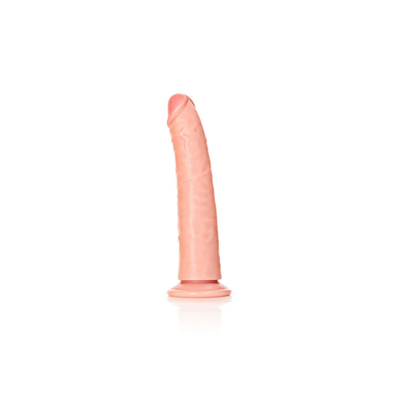 REALROCK Realistic Slim Dildo with Suction Cup - 18cm - Flesh 18 cm (7) Dong-REA114FLE