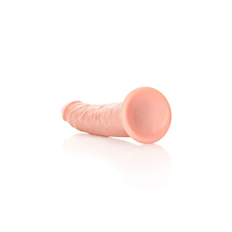 REALROCK Realistic Slim Dildo with Suction Cup - 18cm - Flesh 18 cm (7) Dong-REA114FLE