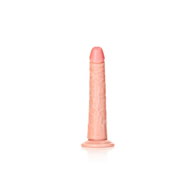 REALROCK Realistic Slim Dildo with Suction Cup - 20.5cm - Flesh 20.5 cm (8) Dong-REA115FLE