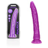 REALROCK 29 cm Slim Glow in the Dark Neon - Purple - Glow in Dark Purple 29 cm (11) Dong - REA146GLOPUR