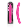 REALROCK 38 cm Double Dong Glow - Pink - Pink 38 cm (15) Double Dong-REA149GLOPNK