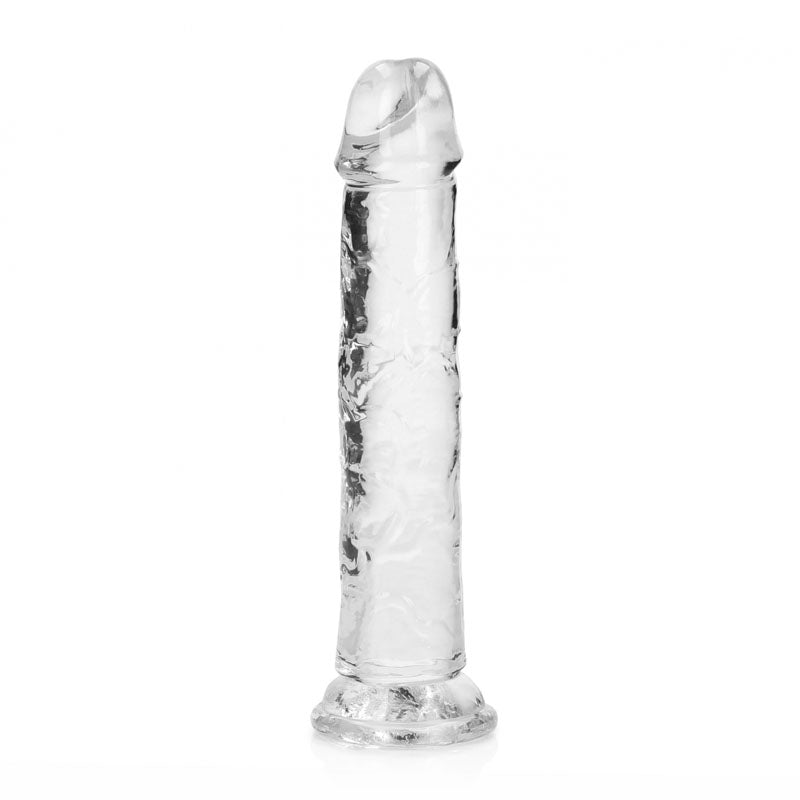 REALROCK 18 cm Straight Dildo - Clear - Clear 18 cm (7) Dong-REA152TRA