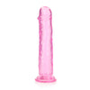 REALROCK 31 cm Straight Dildo - Pink - Pink 31 cm (11) Dong-REA156PNK