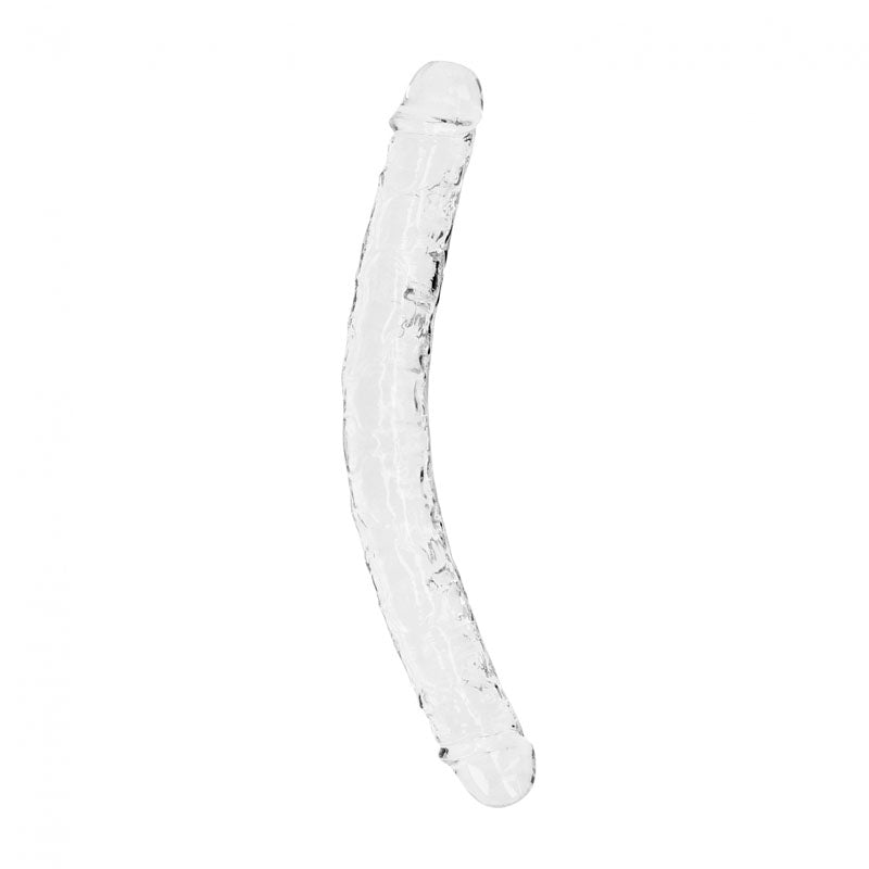 REALROCK 34 cm Double Dong - Clear - Clear 34 cm (14) Double Dong-REA159TRA