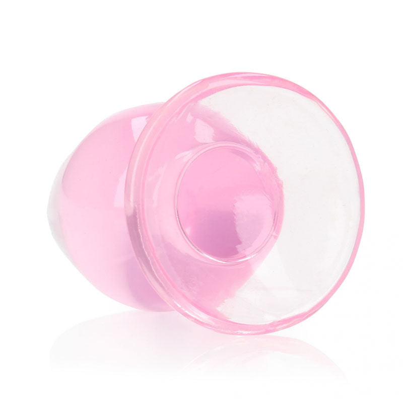 REALROCK 9 cm Anal Plug - Pink - Pink 9 cm (3.5) Butt Plug-REA161PNK