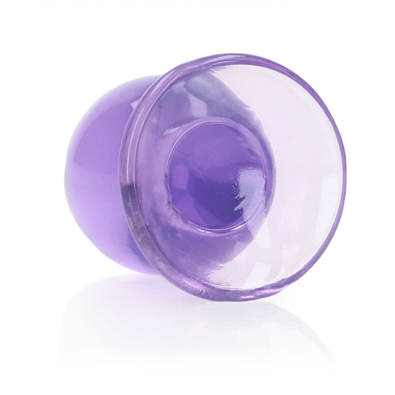 REALROCK 9 cm Anal Plug - Purple - Purple 9 cm (3.5) Butt Plug-REA161PUR