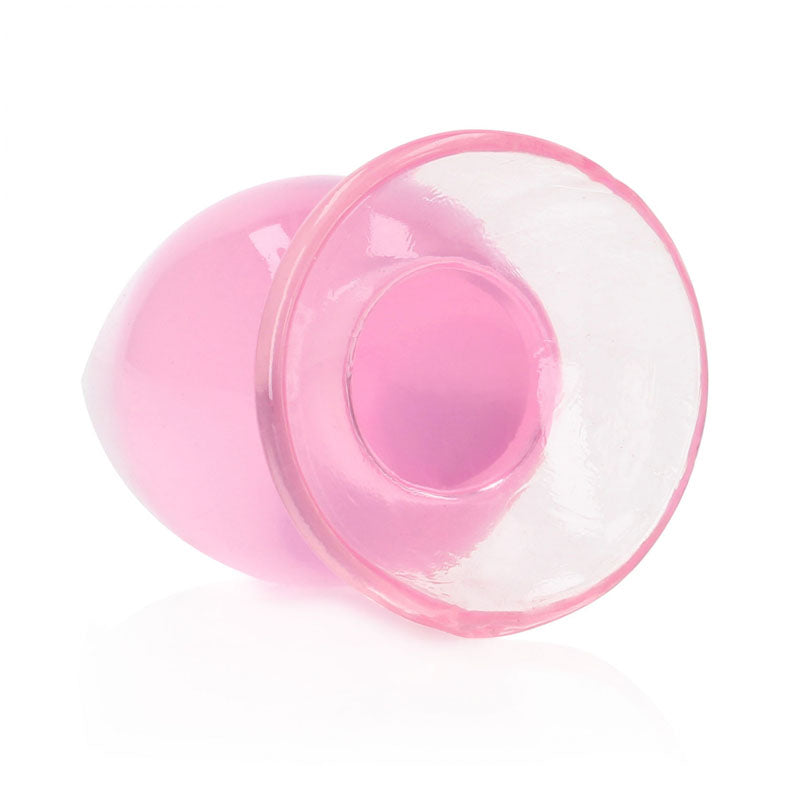 REALROCK 11.5 cm Anal Plug - Pink - Pink 11.5 cm (4.5) Butt Plug-REA162PNK