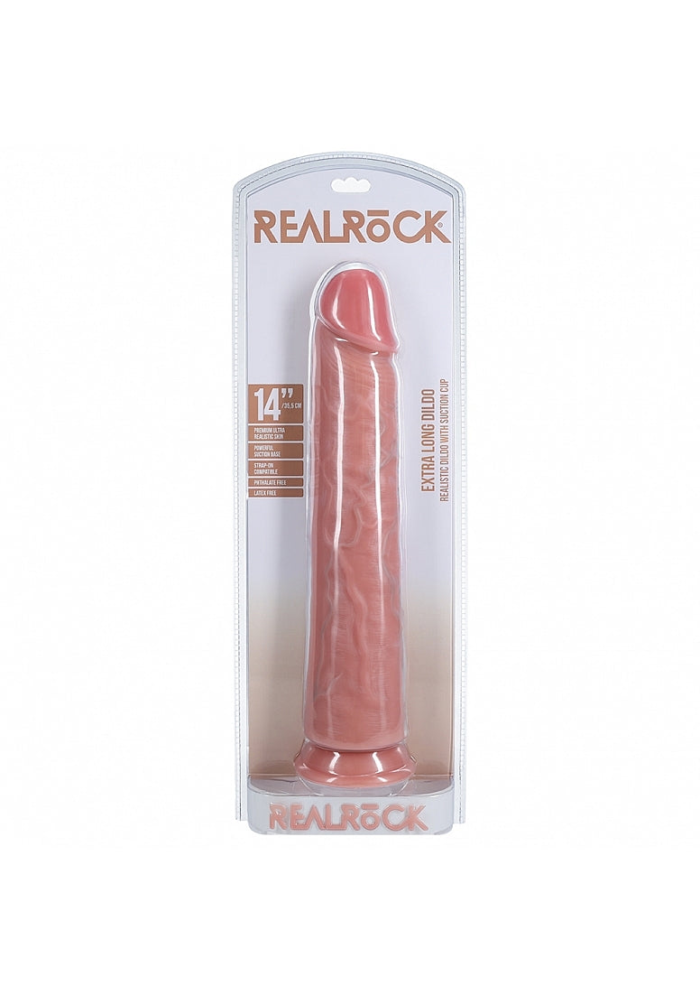 RealRock- Extra Long No Balls 14" Inches-REA167FLE