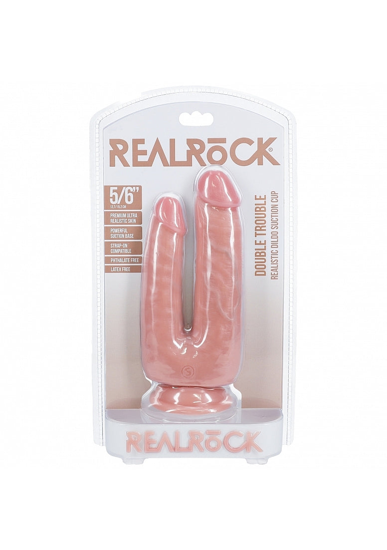 RealRock- Double Trouble 5"/6" Inches-REA175FLE