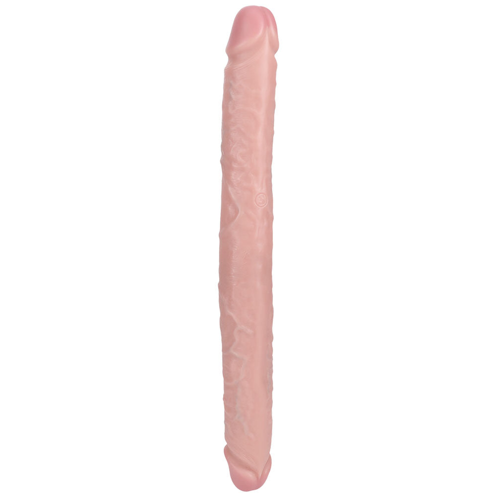 REALROCK 40cm Thick Double Dildo - Flesh - Flesh 40 cm (16) Thick Double Dong-REA186FLE