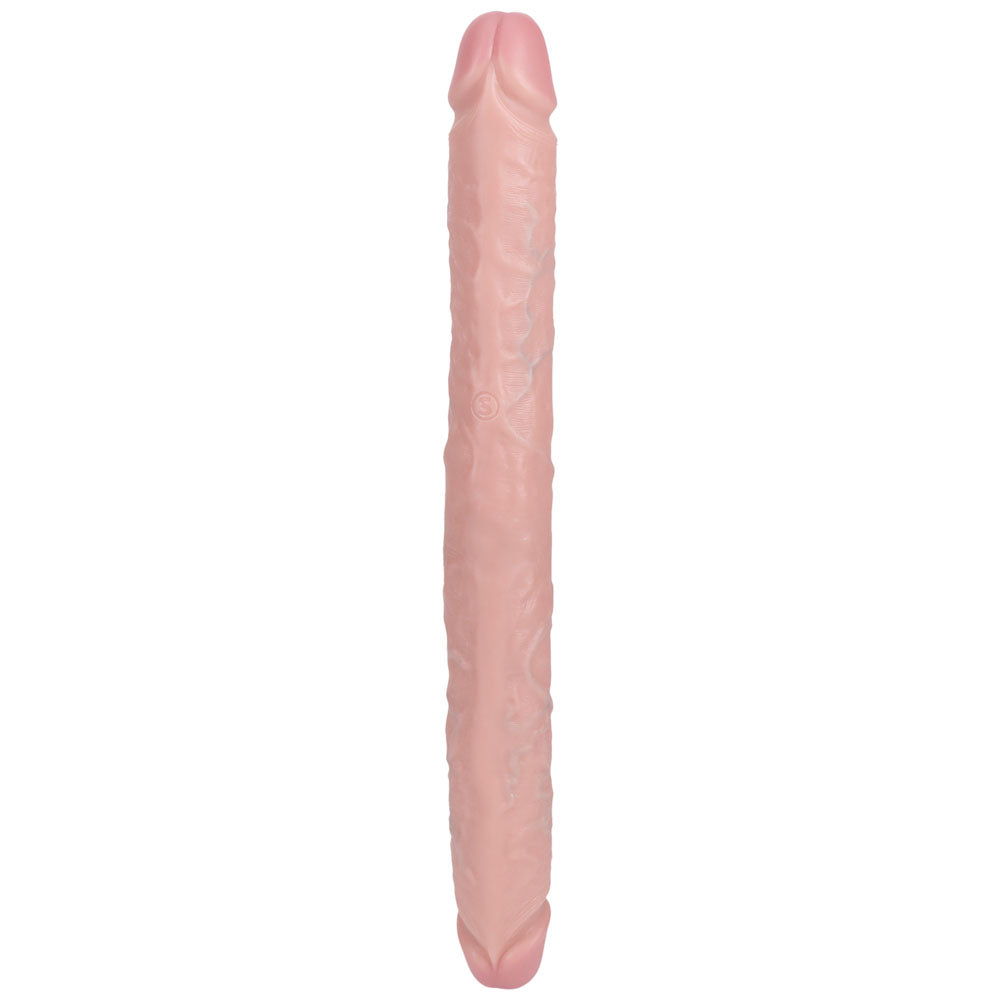 REALROCK 40cm Thick Double Dildo - Flesh - Flesh 40 cm (16) Thick Double Dong-REA186FLE