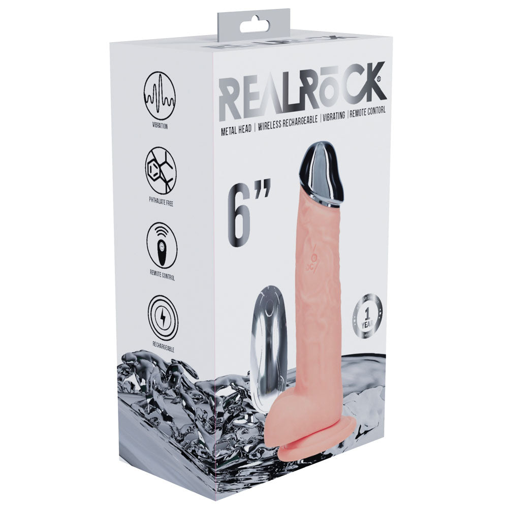RealRock Metal Head Dildo: Powerful Vibrations & Pleasure