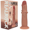 REALROCK Dual Density 7 Sliding Skin Silicone Dildo - Tan - Tan 15.2 cm Sliding Skin Dildo
