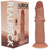 REALROCK Dual Density 8 Sliding Skin Silicone Dildo - Tan - Tan 20.5 cm Sliding Skin Dildo