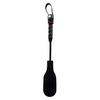 MINI LEATHER OVAL PADDLE BLACK-RMOP1123BK