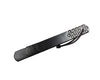 Leather Three Flap Paddle Black-RSP1104BK