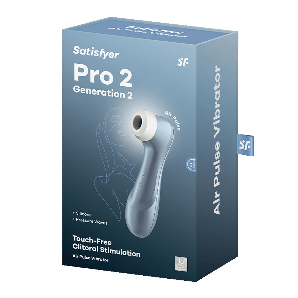 Satisfyer Pro 2 - Blue - Clitoral Stimulator - (satpro2-blu)