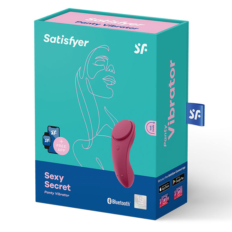 Satisfyer Sexy Secret - App Contolled USB-Rechargeable Panty Vibrator-SATSSPV