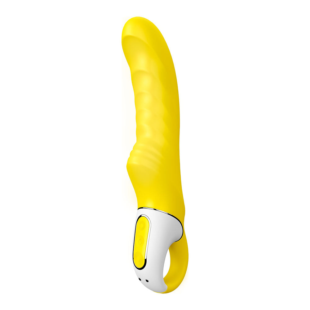 Satisfyer Vibes - Yummy Sunshine - Yellow USB Rechargeable Vibrator-SATV-YS