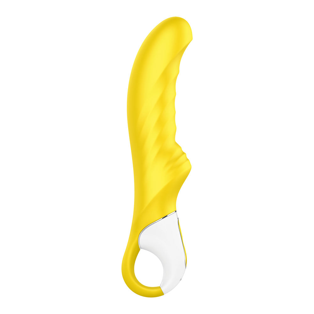 Satisfyer Vibes - Yummy Sunshine - Yellow USB Rechargeable Vibrator-SATV-YS