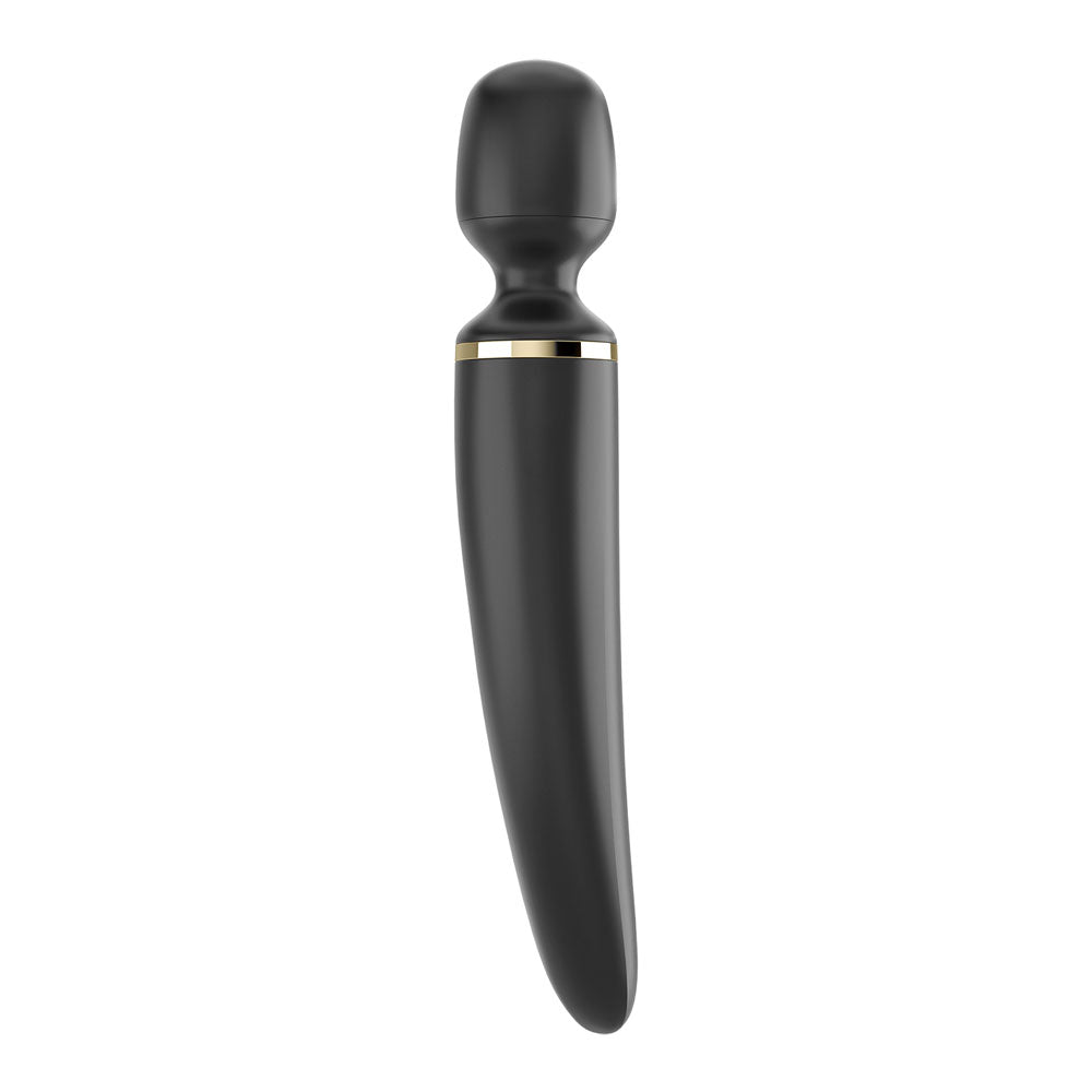 Satisfyer Wand-er Woman - Black USB Rechargeable Massager Wand