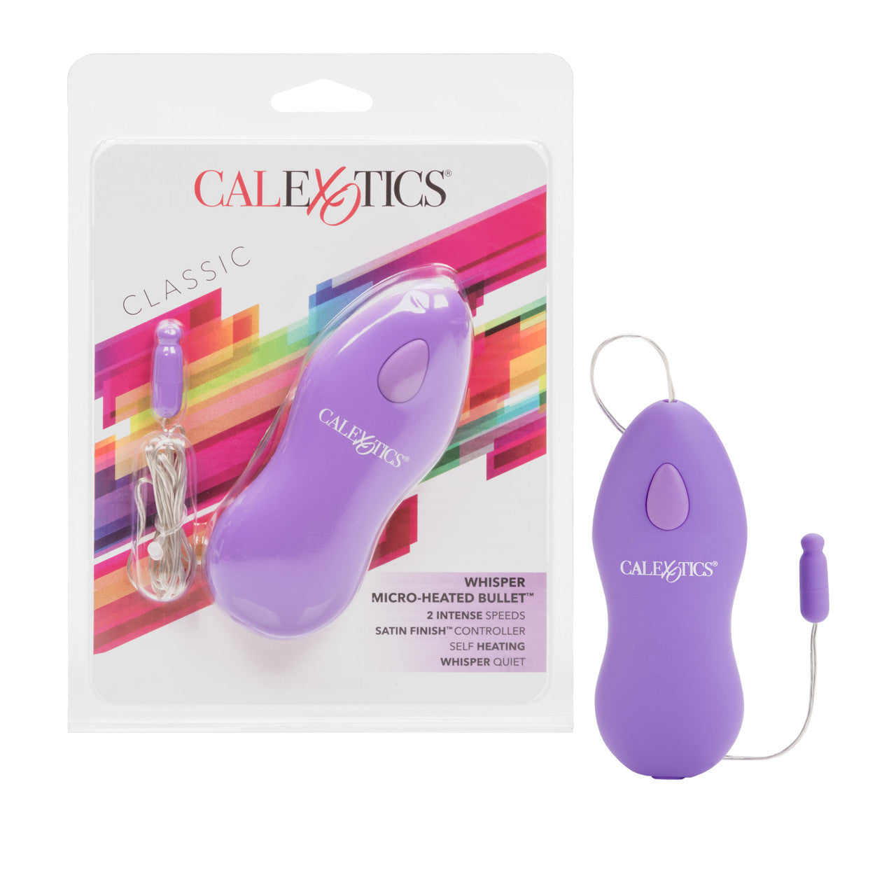 Whisper Micro-Heated Bullet Purple-SE-0044-14-2