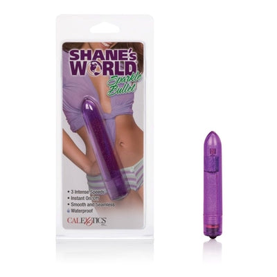 Shanes World Sparkle Bullet 4" Purple-SE-0065-15-2