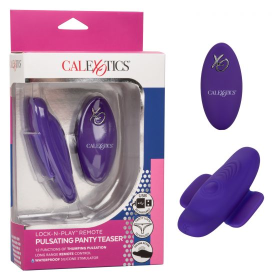 Lock-N-Play Remote Pulsating Panty Teaser-SE-0077-55-3