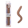 Silicone Studs� Bend and Hold Dual Dong 12"/30.5 cm - Brown-SE-0256-06-3