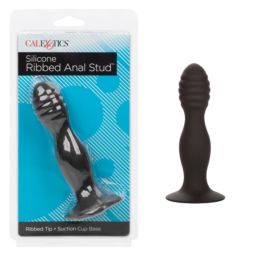Silicone Ribbed Anal Stud-SE-0416-25-2