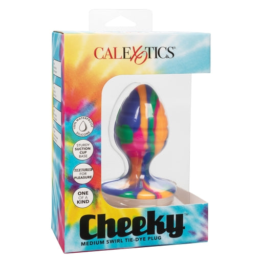 Cheeky Medium Swirl Tie-Dye Plug-SE-0439-10-3