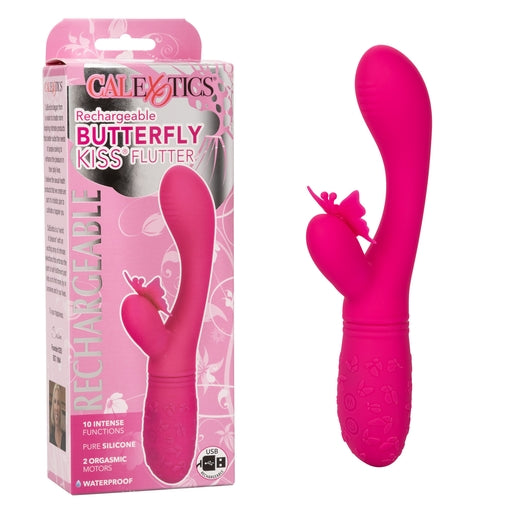 Rechargeable Butterfly Kiss Flutter - Pink-SE-0783-40-3