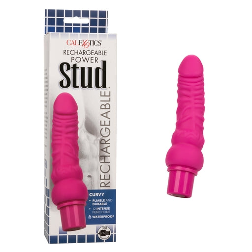 Rechargeable Power Stud Curvy - Pink-SE-0842-15-3