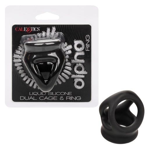 Alpha Liquid Silicone Dual Cage & Ring-SE-1492-37-2