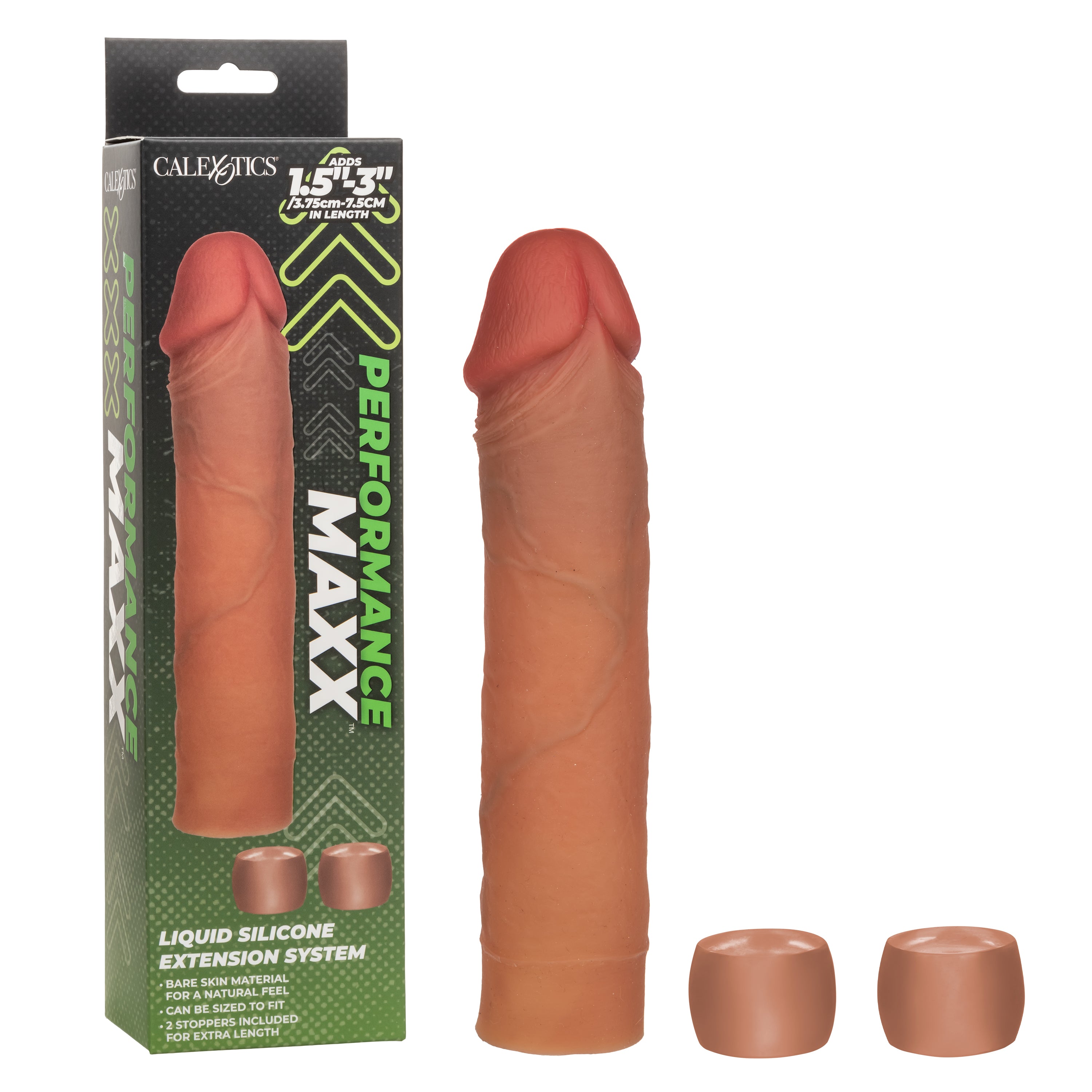 PERFORMANCE MAXX LIQUID SILICONE EXTENSION SYSTEM -BROWN-SE-1633-65-3