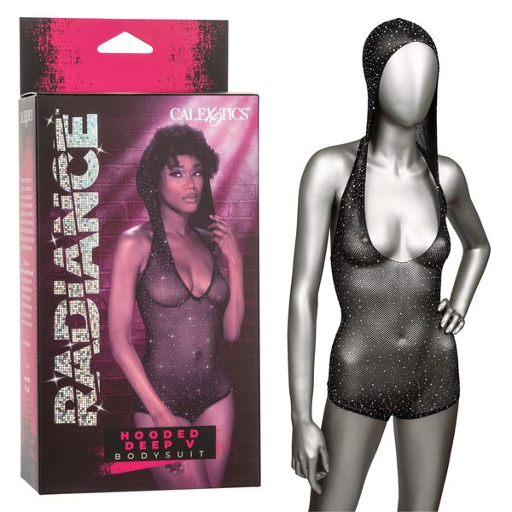 Radiance Hooded Deep V Bodysuit-SE-3000-70-3